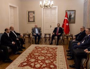 Dışişleri Bakanı Fidan, Hamas heyetiyle görüştü