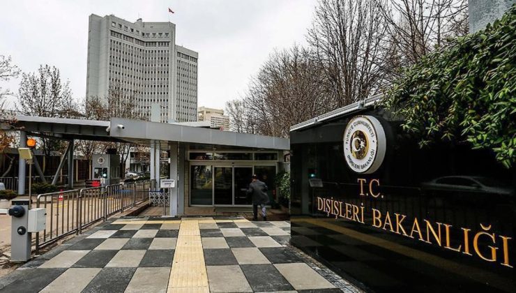 Dışişleri Bakanlığı’ndan İsrail’e tepki