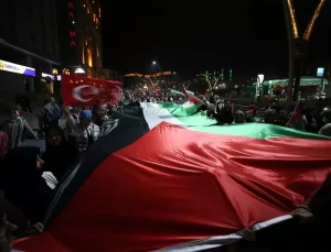 Diyarbakır, Siirt, Şırnak ve Mardin’de İsrail’in Filistin’e yönelik saldırıları protesto edildi