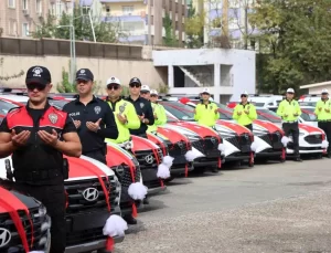 Diyarbakır’a 50 Yeni Emniyet Aracı