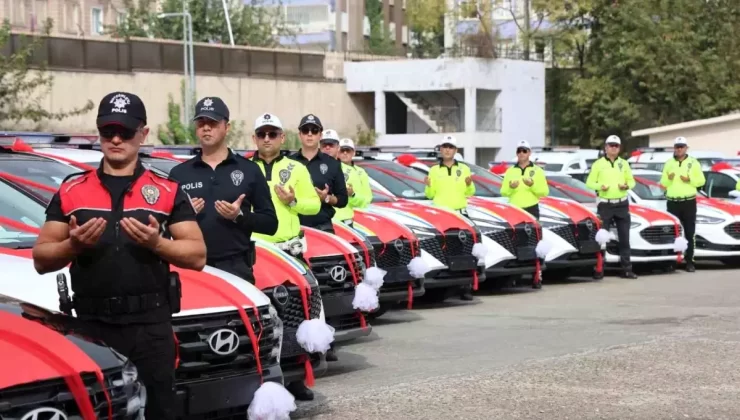 Diyarbakır’a 50 Yeni Emniyet Aracı
