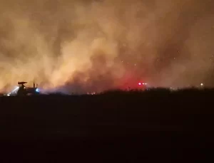 Diyarbakır’da Anız Yangını Kontrol Altına Alındı