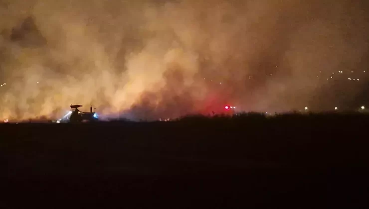 Diyarbakır’da Anız Yangını Kontrol Altına Alındı