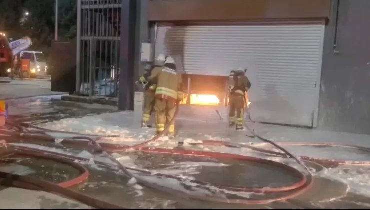 Düzce’de Temizlik Malzemeleri Üretim Tesisinde Yangın Kontrol Altına Alındı