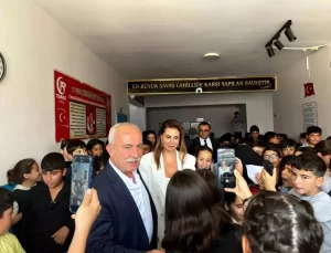 Ebru Yaşar Bismil’de Okul Ziyareti