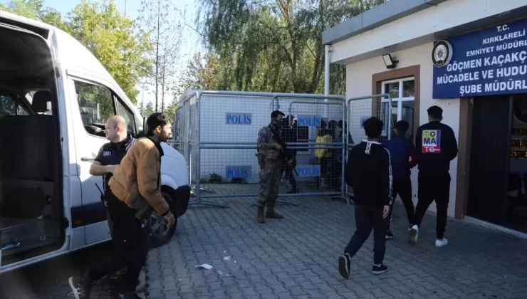 Edirne ve Kırklareli’nde 31 Düzensiz Göçmen Yakalandı