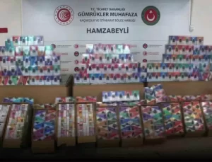 Edirne’de 24 Milyon Liralık Kaçak Elektronik Sigara Yakalandı