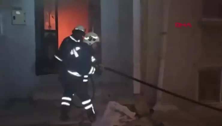 Edirne’de Müstakil Evde Yangın