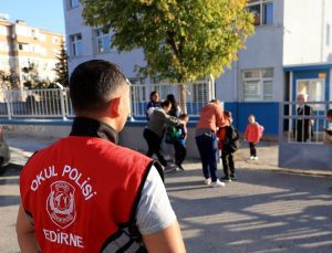 Edirne’de ‘Okul polisi’ uygulaması güven verdi