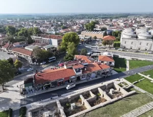 Edirne’de Tarihi Yapıların Restorasyonu Devam Ediyor