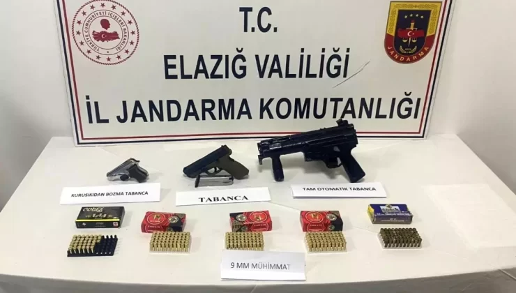 Elazığ’da Ruhsatsız Silah Ele Geçirildi