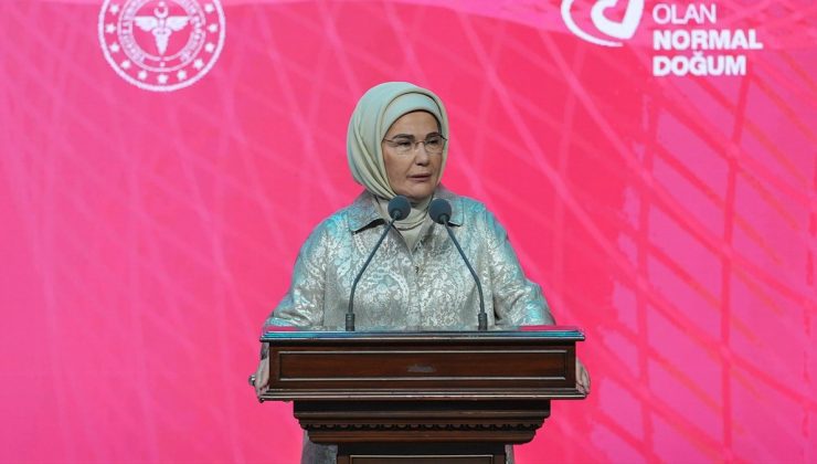 Emine Erdoğan’dan anne adaylarına ‘normal doğum’ çağrısı