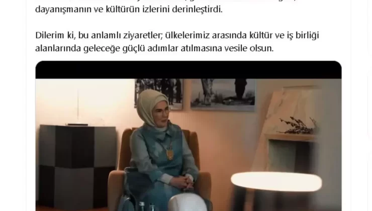 Emine Erdoğan’ın Sırbistan ve Arnavutluk Ziyareti
