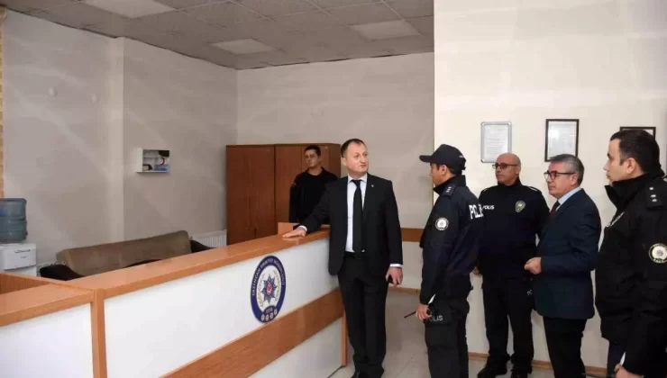 Emniyet Müdürü Baybaba Tercan’da Denetim Yaptı
