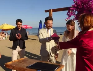 Erdemli’de Uluslararası Düğün