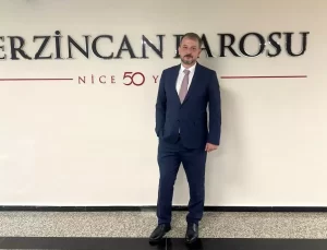 Erzincan Barosu’na Yeni Başkan