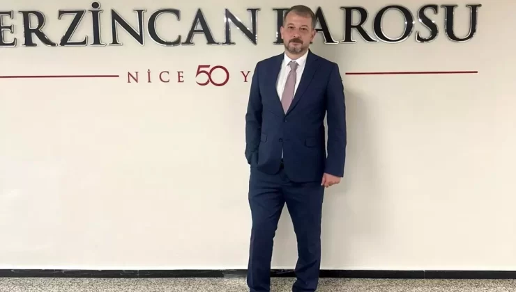 Erzincan Barosu’na Yeni Başkan