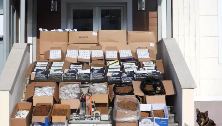 Erzurum’da Kaçakçılara Operasyon