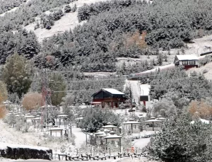 Erzurum’da Kar Yağışı Başladı