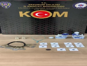 Erzurum’da Tarihi Eser Operasyonu