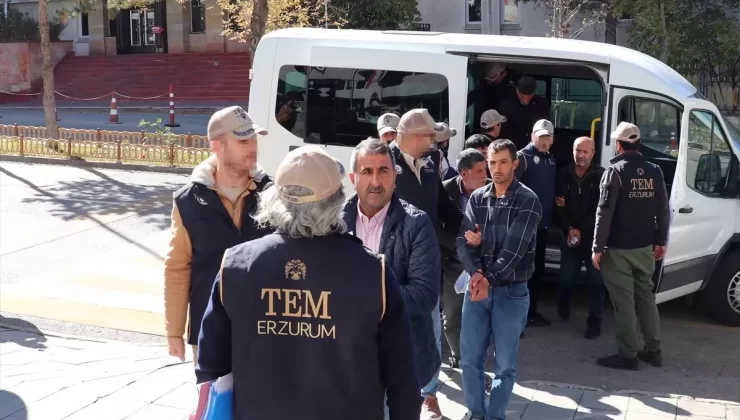 Erzurum’da Terör Operasyonu: 25 Gözaltı