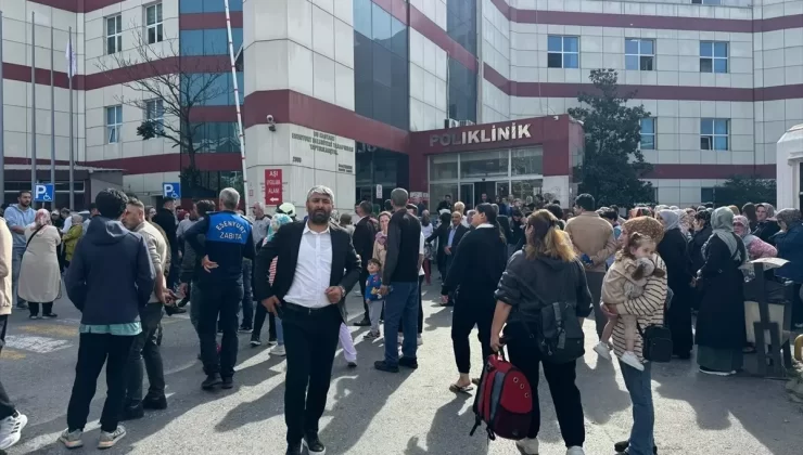 Esenyurt Hastanesinde Yangın