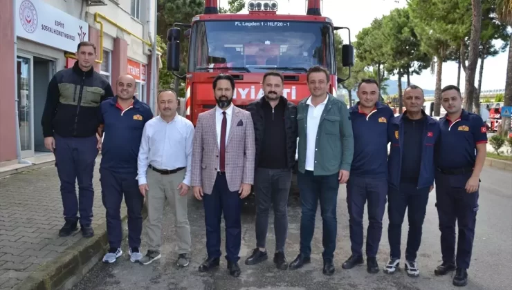 Espiye Müftüsü’nden İtfaiye’ye Ziyaret