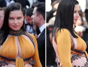 Fazla kilolarıyla adından söz ettiren Adriana Lima, podyumlara fırtına gibi döndü