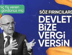 Fırıncılardan Mehmet Şimşek’e ‘fiş kesme’ cevabı