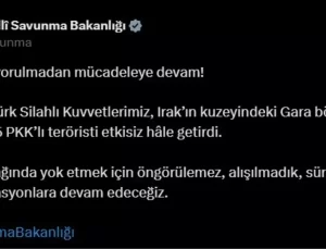 Gara’da 5 PKK’lı Terörist Etkisiz Hale Getirildi