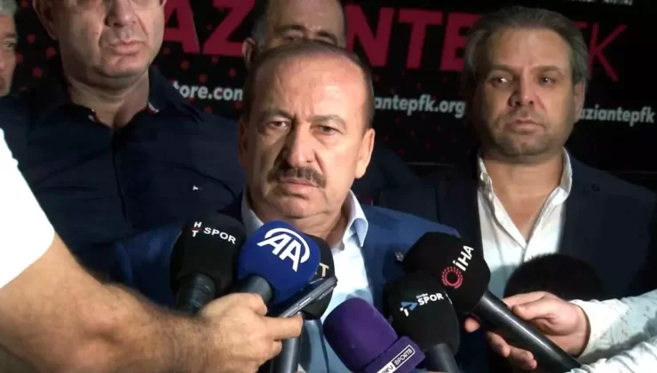 Gaziantep FK Başkanı Hakemlere Tepki Gösterdi