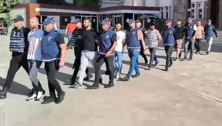 Gaziantep’te 12 Şahıs Tutuklandı