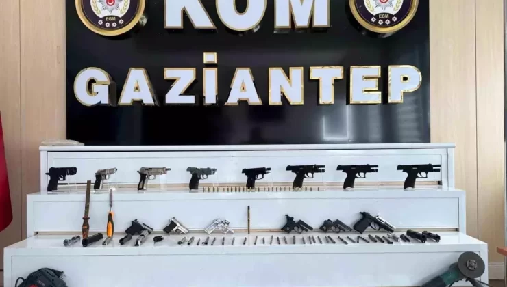 Gaziantep’te Silah Kaçakçılığı Operasyonu