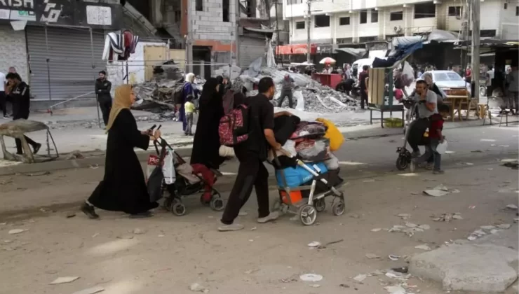 Gazze’ye Yoğun Hava Saldırıları