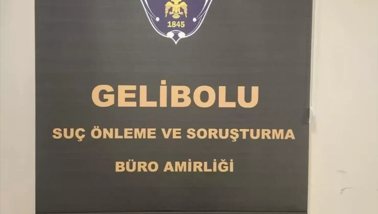 Gelibolu’da Uyuşturucu Operasyonu