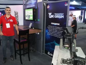 Gökhan Yağcı’nın Elektrikli Bisikleti TEKNOFEST’te Sergileniyor