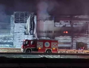 Gorka Fabrikasında Yangın!