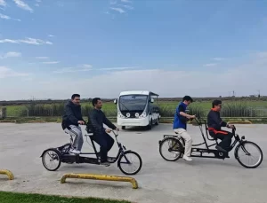 Görme Engellilere Bisikletli Doğa Turu