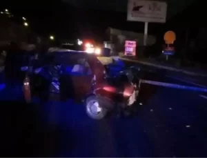 Gümüşhane’de Kaza: 1 Ölü, 3 Yaralı