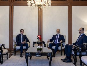 Hakan Fidan, İbrahim Kalın ve Barzani, Ankara’da bir araya geldi