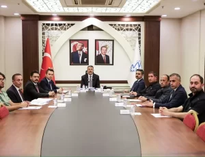 Hakkari’de Afet Hazırlığı Toplantısı