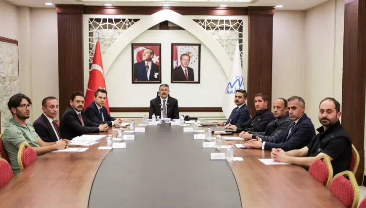 Hakkari’de Afet Hazırlığı Toplantısı