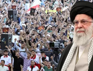 Hamaney cuma hutbesine Dragunov keskin nişancı tüfeyle çıktı