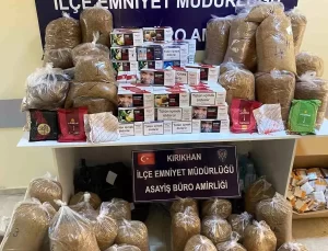 Hatay’da Kaçak Tütün Operasyonu