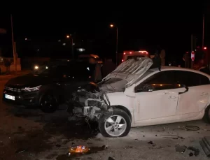 Havza’da Zincirleme Trafik Kazası: 4 Yaralı