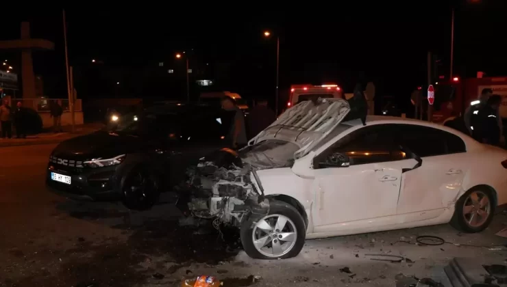 Havza’da Zincirleme Trafik Kazası: 4 Yaralı