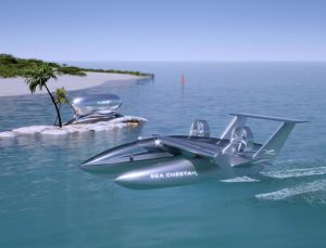 Hidrojenle çalışan dünyanın ilk yer etkili gemisi tanıtıldı