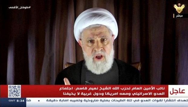 Hizbullah Genel Sekreter Yardımcısı Kasım: ABD, Gazze’de işlenen tüm suçlarda önemli bir ortak