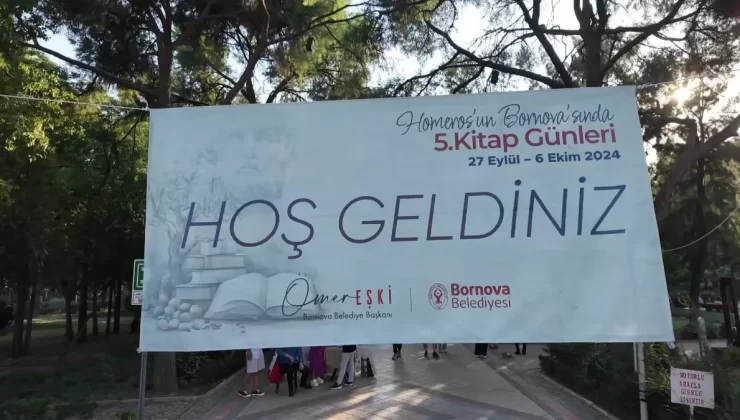 Homeros’un Bornova’sında Kitap Günleri 5. Kez Düzenlendi