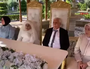 Huzurevinde Aşk: İki Yaşlı Çift Evlendi
